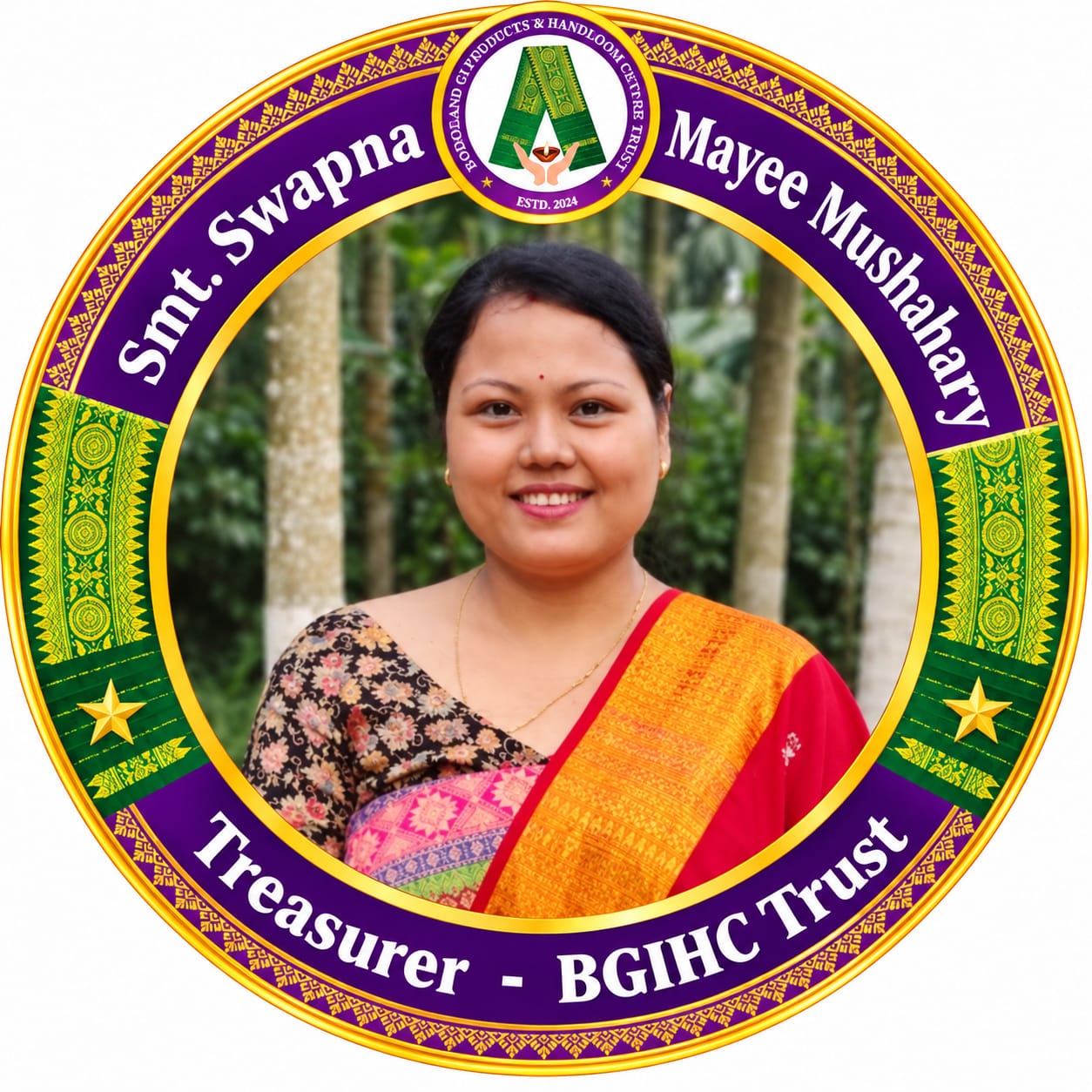 Swapna Mayee Mushahary, Treasurer